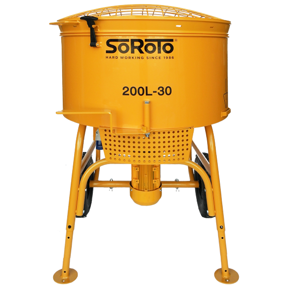 Malaxeur à action forcée 200 L - 1